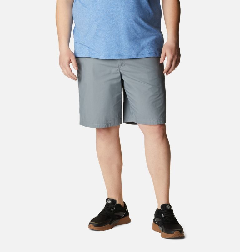 Men\'s Columbia Washed Out Shorts Grey | Plus Size CA-J1856